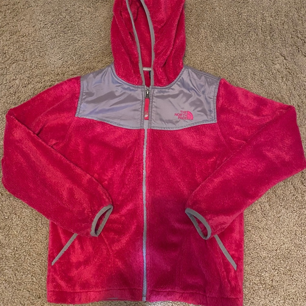 North Face girls fleece size L (14/16) gently worn